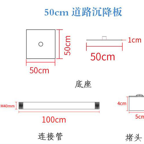 甘孜沉降板规格型号如何选择?